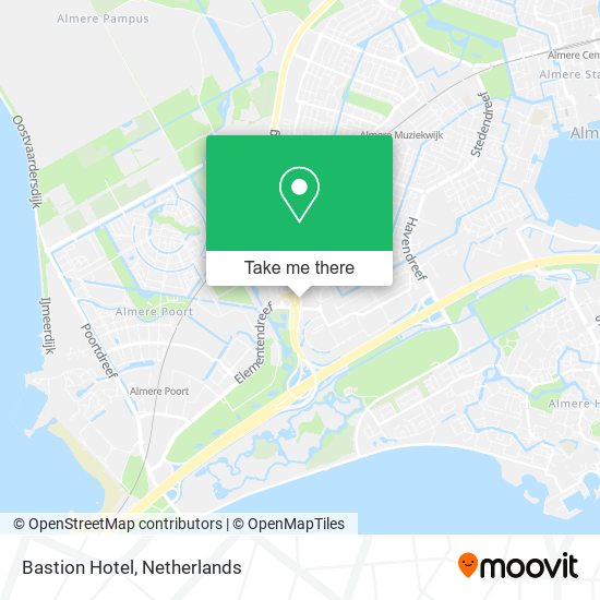 Bastion Hotel map