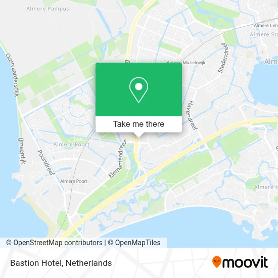 Bastion Hotel map