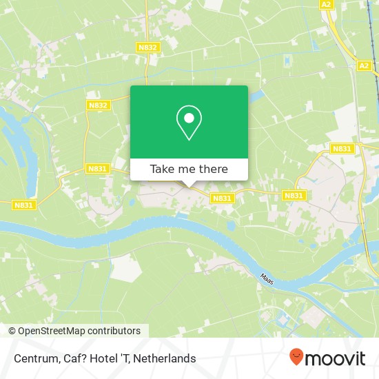 Centrum, Caf? Hotel 'T map