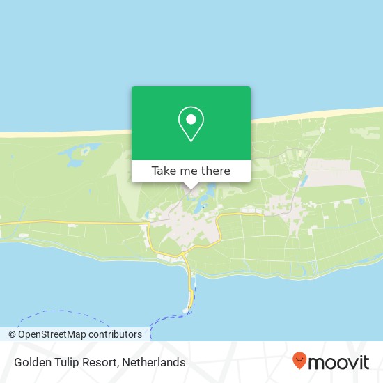 Golden Tulip Resort map