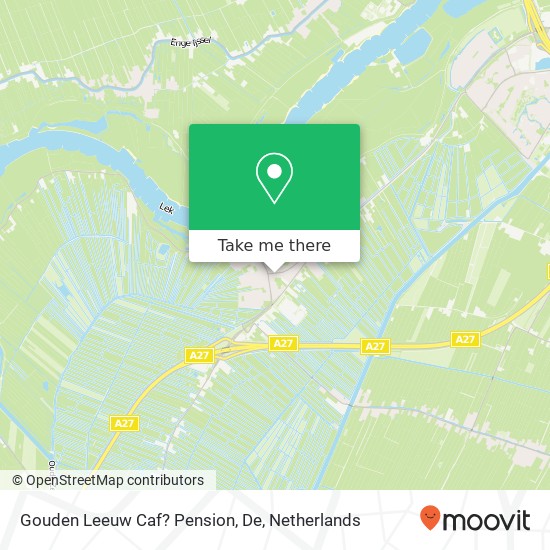 Gouden Leeuw Caf? Pension, De map