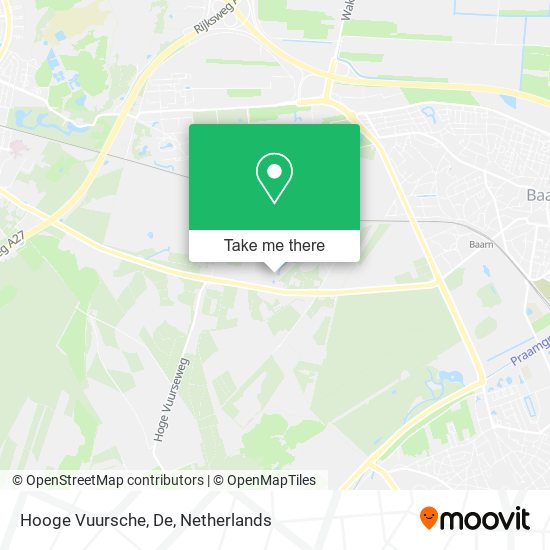 Hooge Vuursche, De map