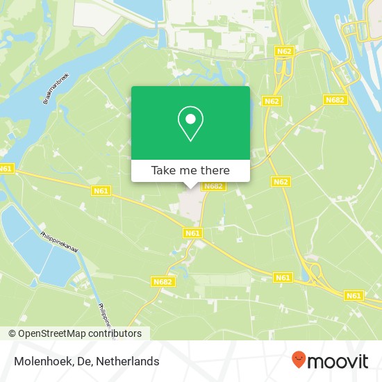 Molenhoek, De map