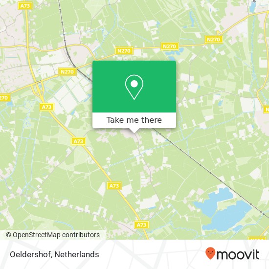 Oeldershof map