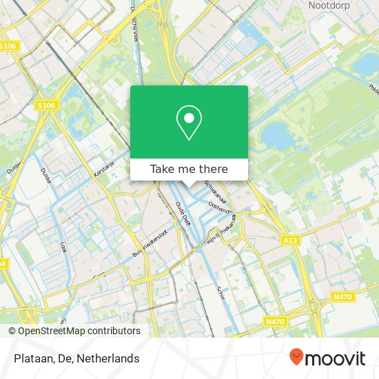 Plataan, De map