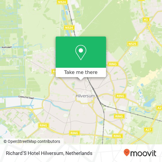 Richard'S Hotel Hilversum map