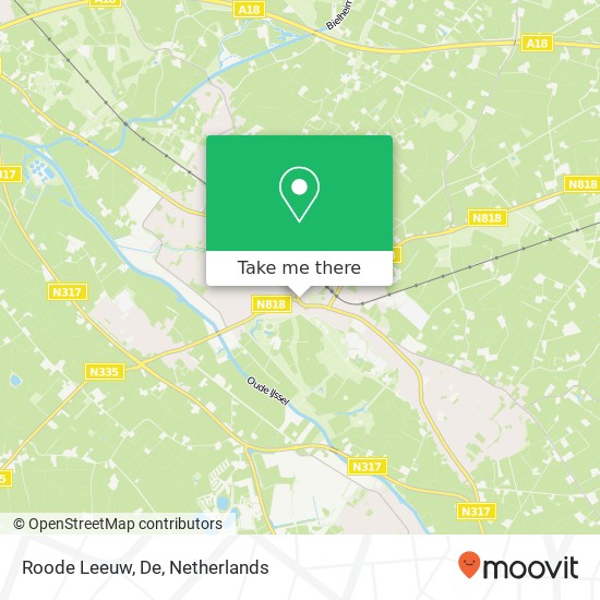 Roode Leeuw, De map