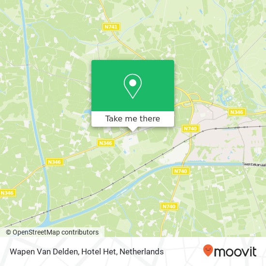 Wapen Van Delden, Hotel Het map