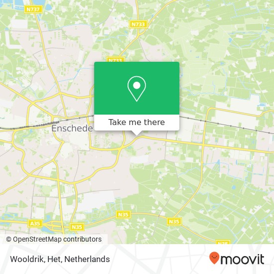 Wooldrik, Het map