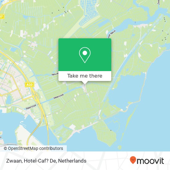 Zwaan, Hotel-Caf? De map