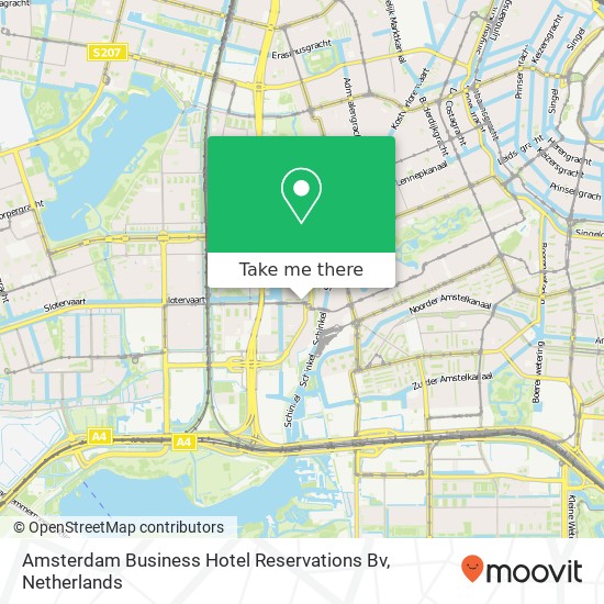 Amsterdam Business Hotel Reservations Bv map