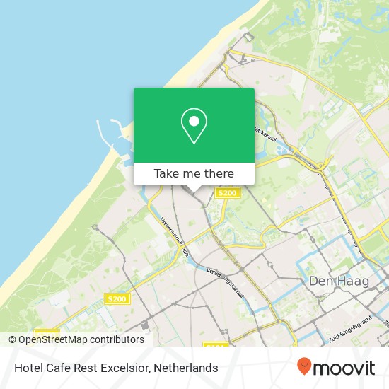 Hotel Cafe Rest Excelsior map