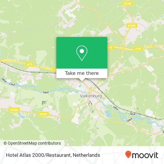 Hotel Atlas 2000/Restaurant map