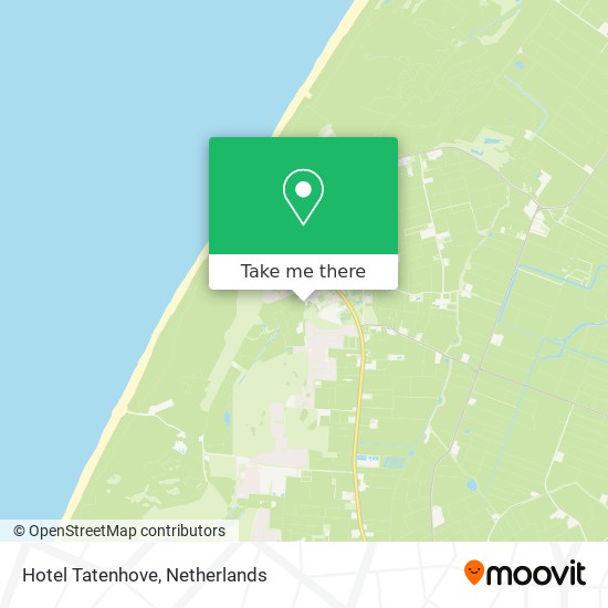 Hotel Tatenhove map