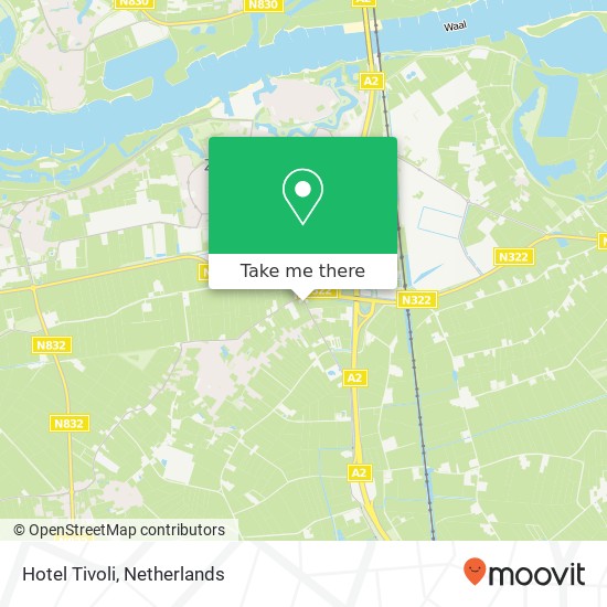 Hotel Tivoli map