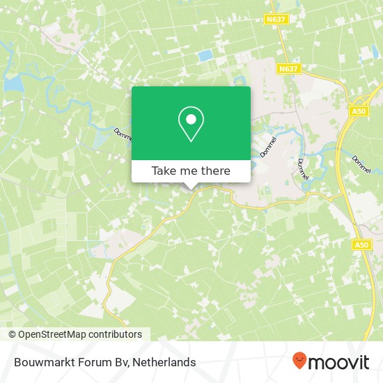 Bouwmarkt Forum Bv map