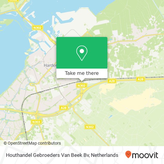 Houthandel Gebroeders Van Beek Bv map