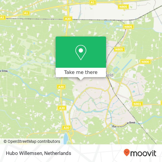 Hubo Willemsen map