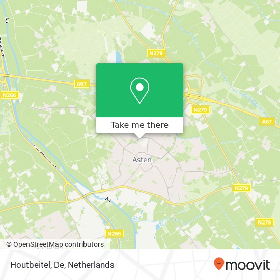 Houtbeitel, De map