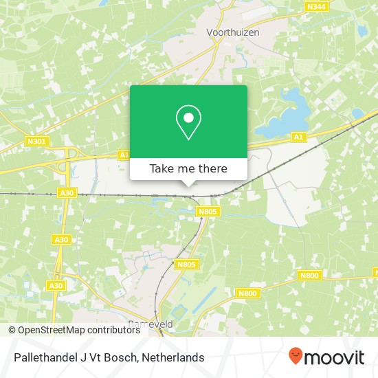 Pallethandel J Vt Bosch map