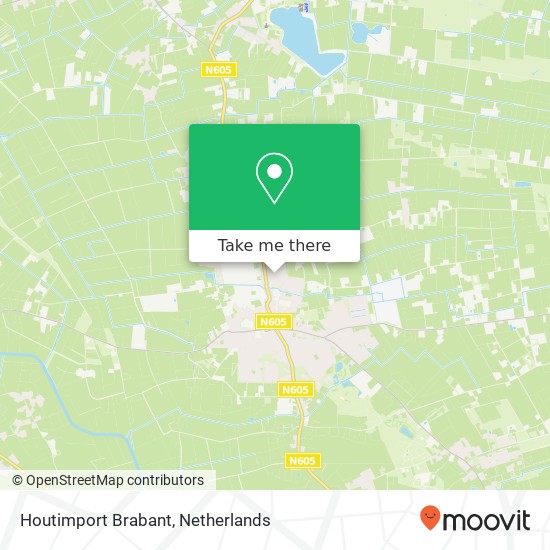 Houtimport Brabant map