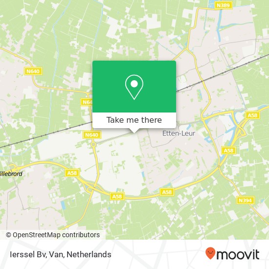 Ierssel Bv, Van map