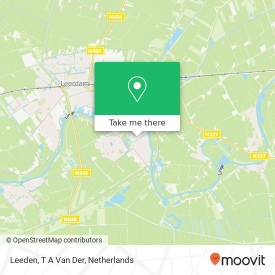 Leeden, T A Van Der map