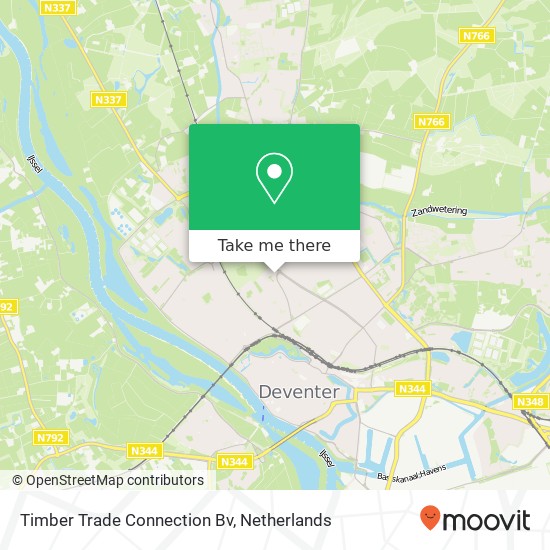 Timber Trade Connection Bv map