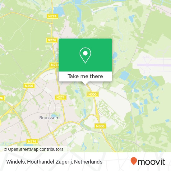 Windels, Houthandel-Zagerij Karte