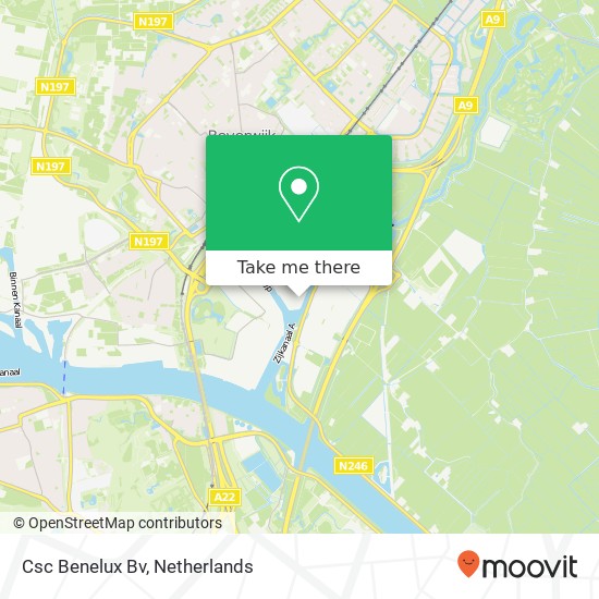 Csc Benelux Bv map