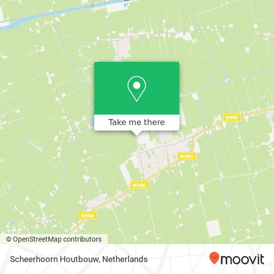 Scheerhoorn Houtbouw map