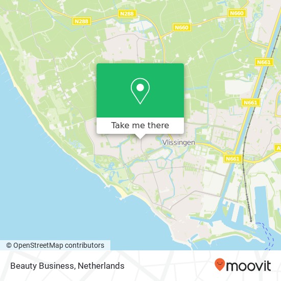 Beauty Business map