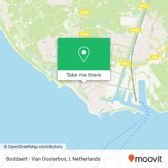 Boddaert - Van Oosterbos, I Karte