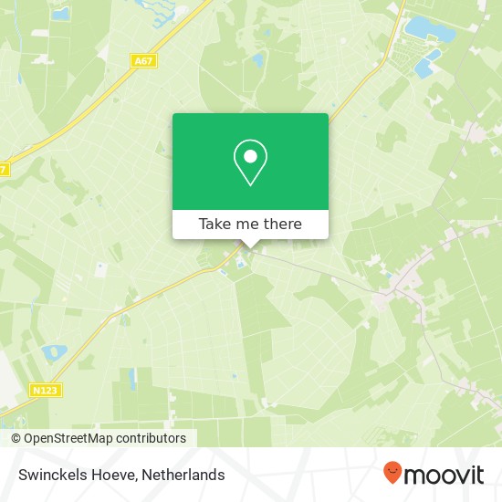 Swinckels Hoeve map