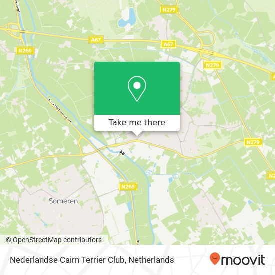 Nederlandse Cairn Terrier Club map