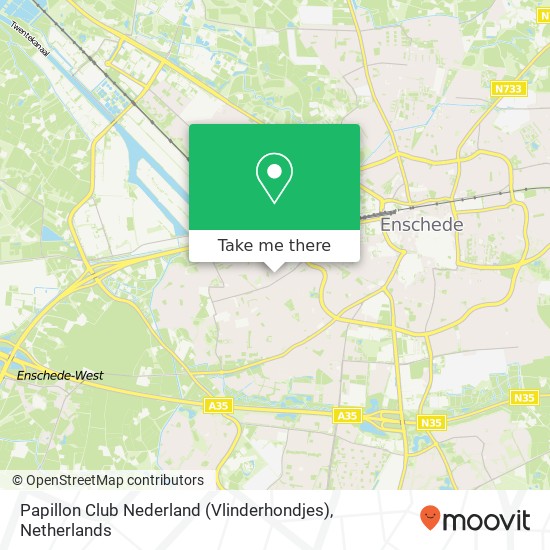 Papillon Club Nederland (Vlinderhondjes) Karte