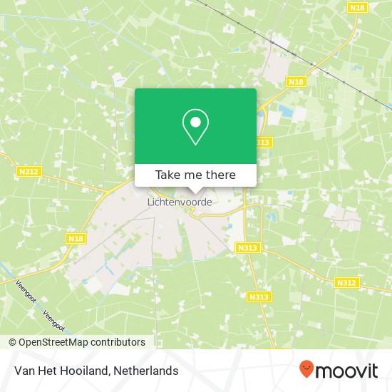 Van Het Hooiland map