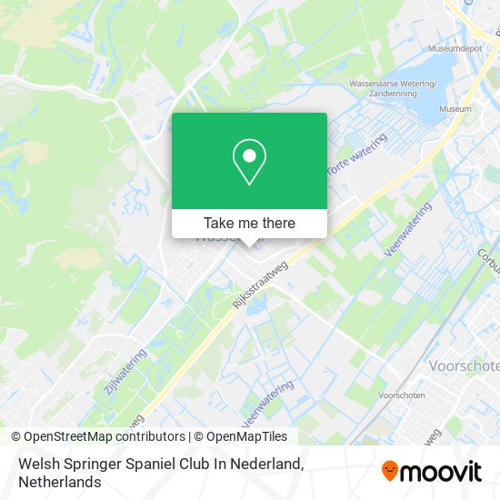 Welsh Springer Spaniel Club In Nederland map