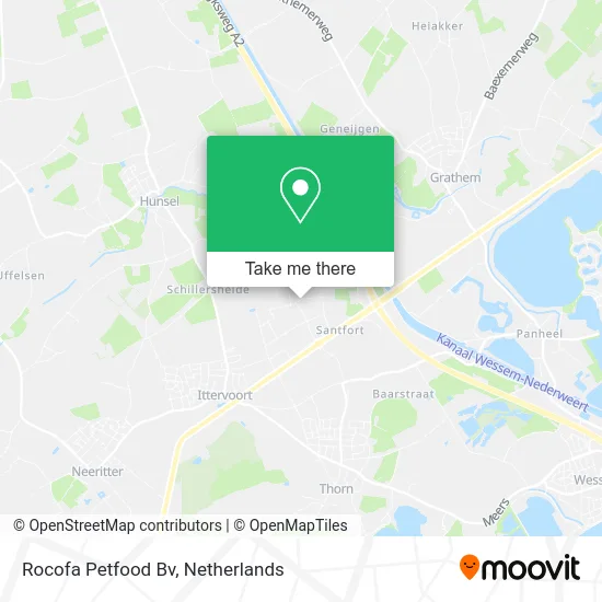 Rocofa Petfood Bv map