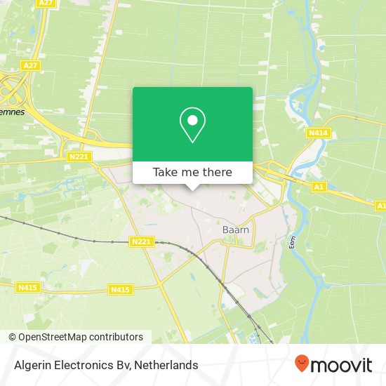 Algerin Electronics Bv map