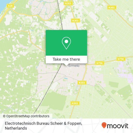 Electrotechnisch Bureau Scheer & Foppen map