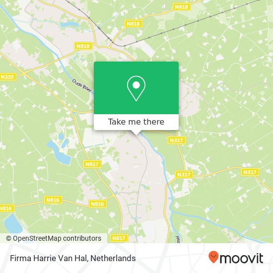 Firma Harrie Van Hal map