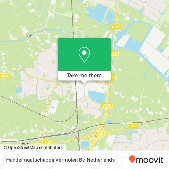 Handelmaatschappij Vermolen Bv map