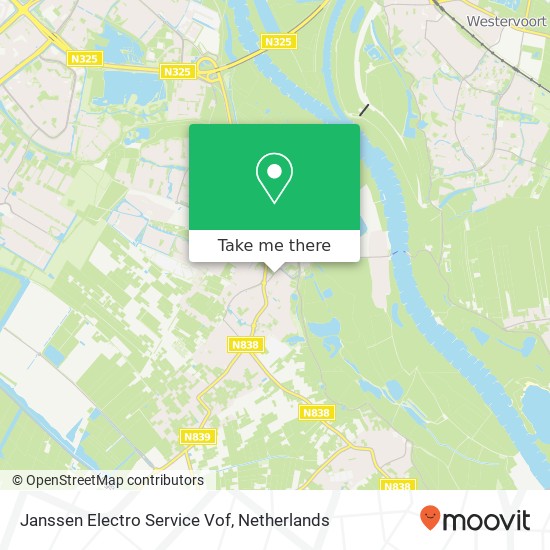 Janssen Electro Service Vof map