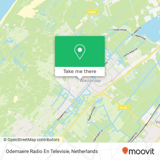 Odemaere Radio En Televisie Karte