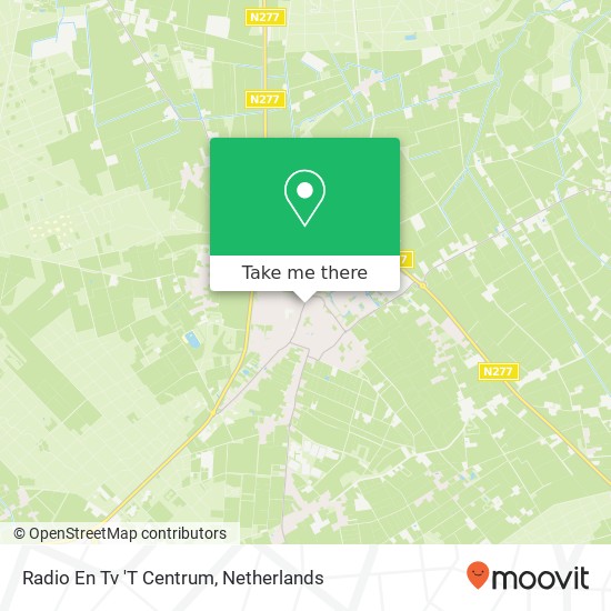Radio En Tv 'T Centrum map