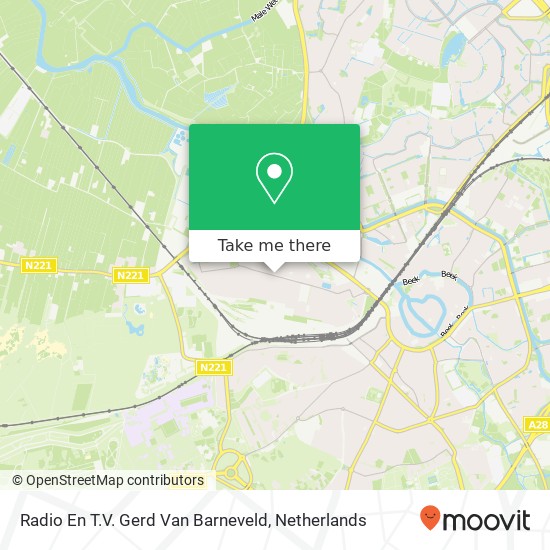 Radio En T.V. Gerd Van Barneveld map