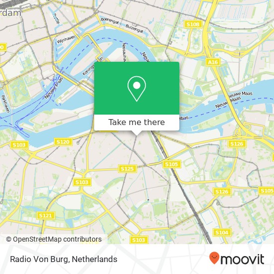 Radio Von Burg map