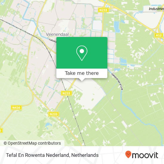 Tefal En Rowenta Nederland map