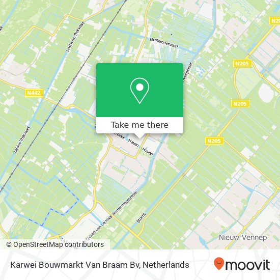 Karwei Bouwmarkt Van Braam Bv Karte